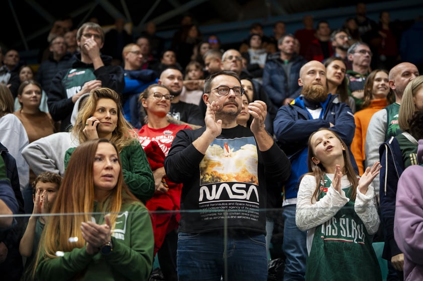 Mecz koszykówki w Orbicie we Wrocławiu - 9 listopada